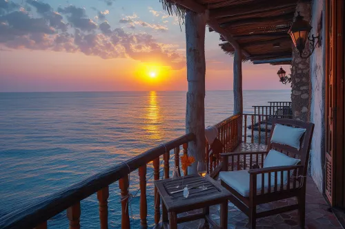 Découvrez une vue panoramique spectaculaire depuis cet hôtel pour une expérience inoubliable.